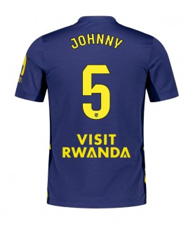 Günstige Atletico Madrid Johnny Cardoso #5 Auswärtstrikot 2025-26 Kurzarm